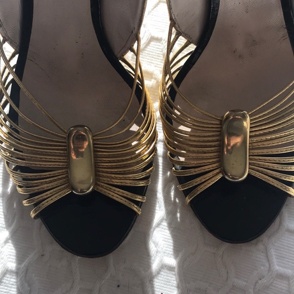 SOLD Emilio Pucci Art Deco heels - Picture 4 of 4